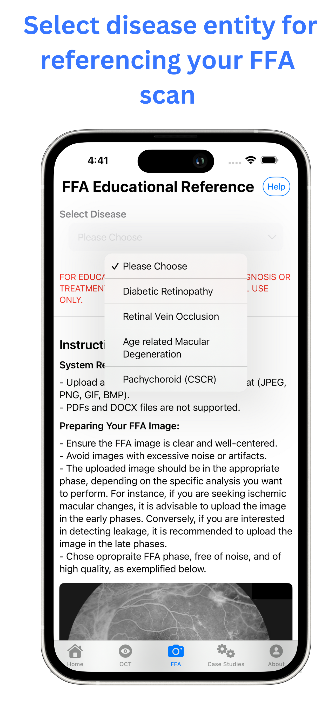 mRetinaLearn screenshot 4