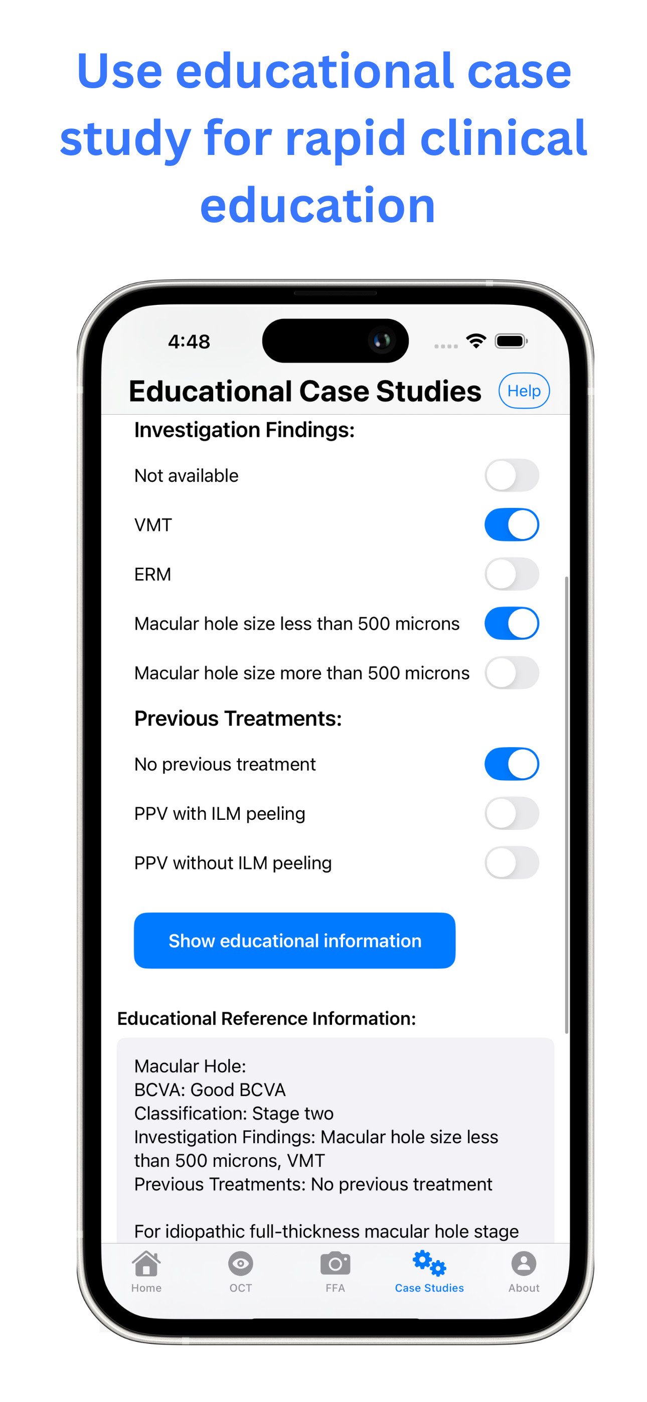 mRetinaLearn screenshot 7