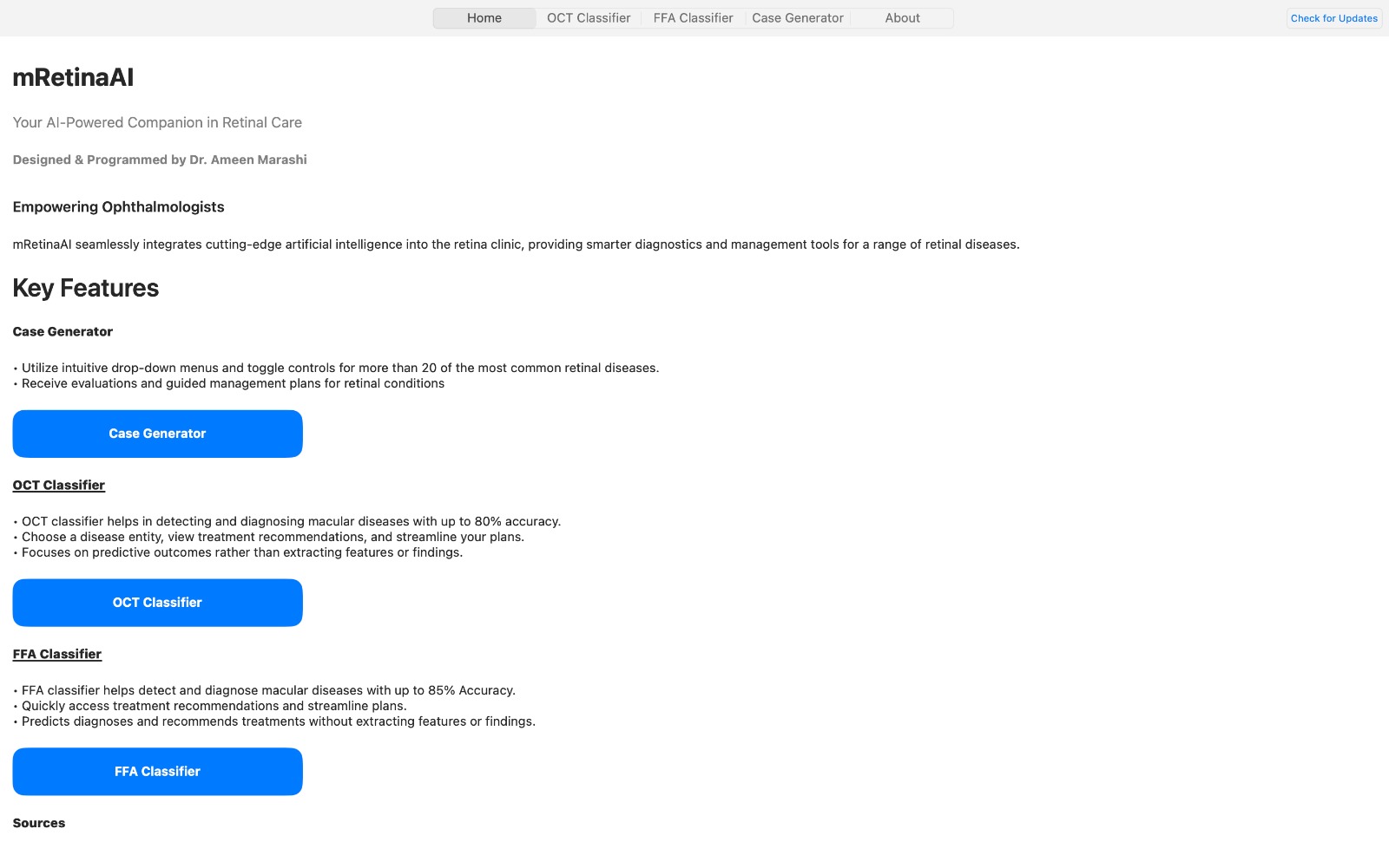 Home screen — verification screenshot