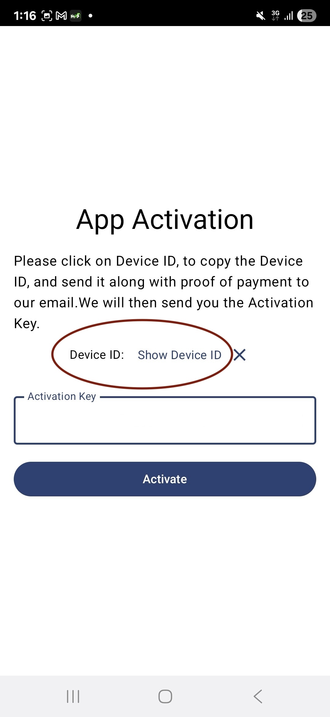 Step 7 — Copy Device ID